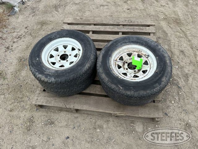 (4) 175/80R13 tires